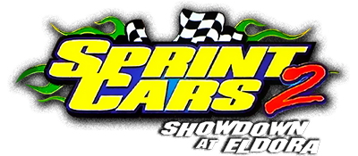 Sprint Cars 2 Showdown at Eldora title screen for Playstation 2